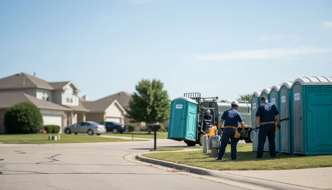 Porta Potty Rental in Fontana, KS near me